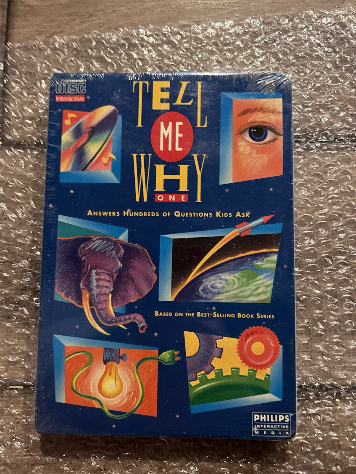 Tell Me Why One (Phillips CD-i, 1991) NEW SEALED LONGBOX