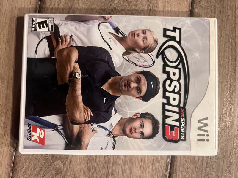 Top Spin 3 (Nintendo Wii, 2008) CIB
