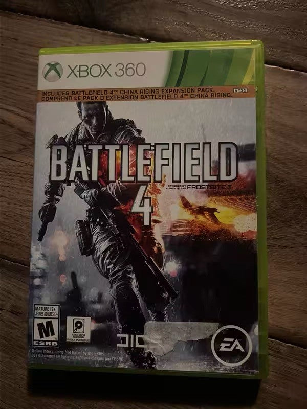 Battlefield 4 (Microsoft Xbox 360, 2013) CIB
