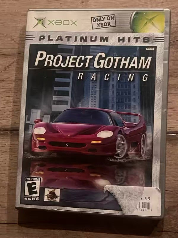 Project Gotham Racing (Microsoft Xbox, 2001) CIB