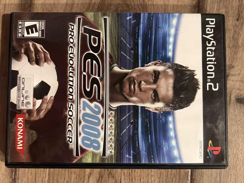 PES Pro Evolution Soccer 2008 (Sony Playstation 2, 2008) CIB