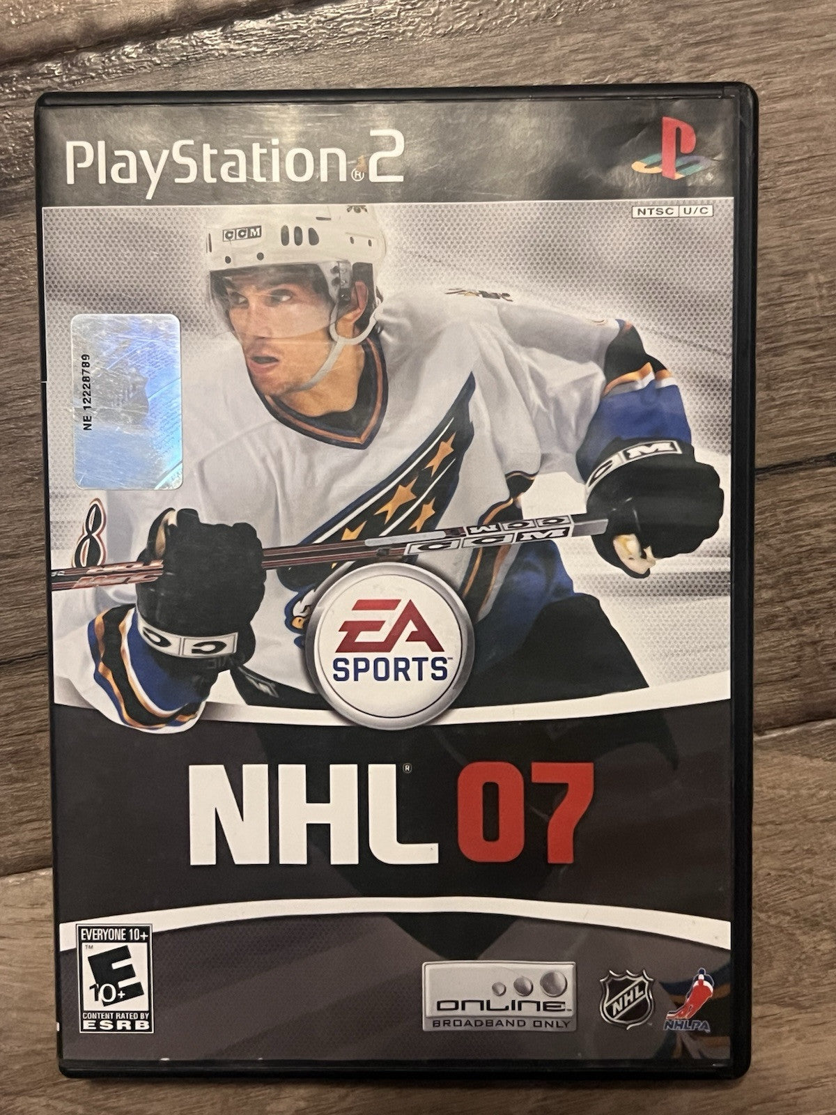 NHL 07 (Sony PlayStation 2, 2006) NO MANUAL