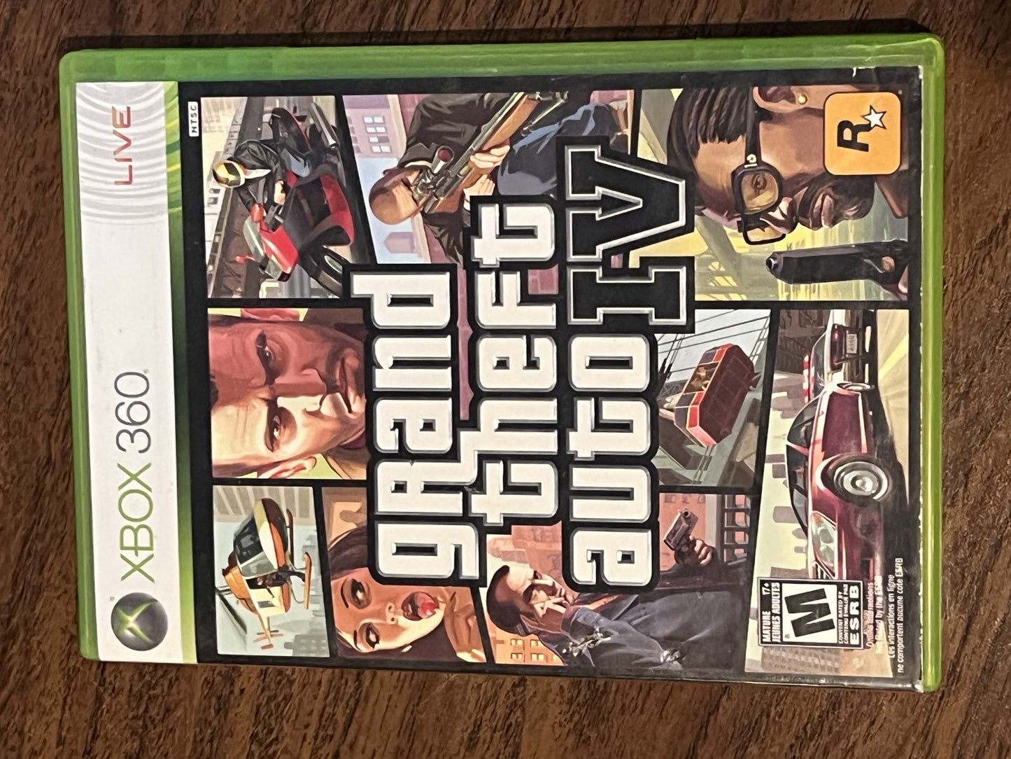 Grand Theft Auto IV (Microsoft Xbox 360, 2008) CIB COMPLETE
