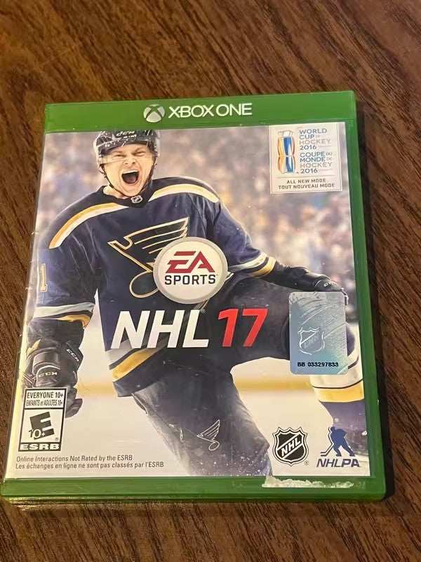 NHL 17 (Microsoft Xbox One, 2016) CIB COMPLETE