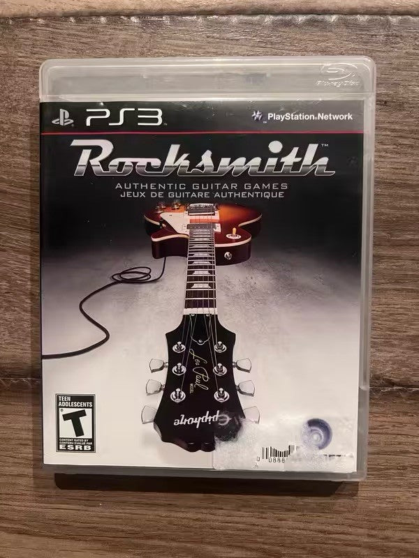 Rocksmith (Sony Playstation 3, 2011) CIB