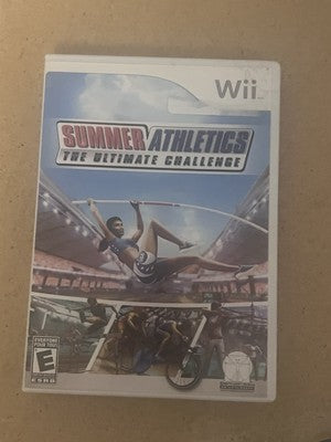 Summer Athletics: The Ultimate Challenge (Nintendo Wii, 2008) CIB