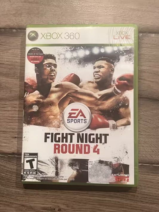 Fight Night Round 4 (Microsoft Xbox 360, 2009) CIB