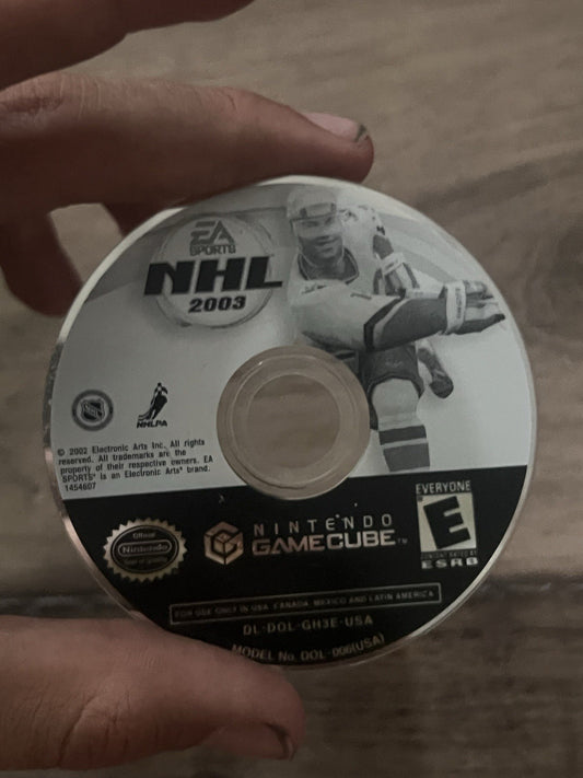 NHL 2003 (Nintendo GameCube, 2002) DISC ONLY