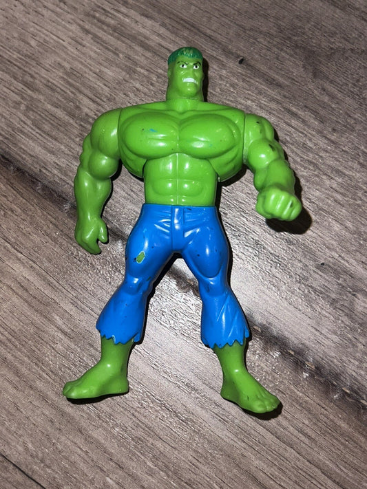 Vintage Incredible Hulk Action Figure 1996 McDonalds Marvel 4.5" Avengers