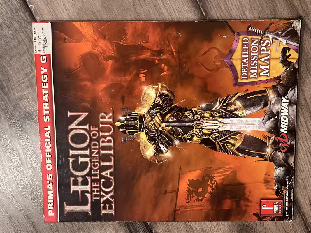 Legion The Legend Of Excalibur Prima Official Strategy Game Guide