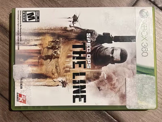 Spec Ops The Line (Microsoft Xbox 360, 2012) CIB