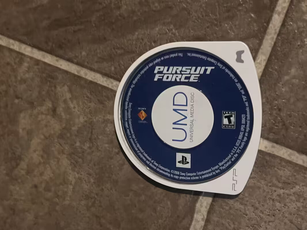 Pursuit Force (Sony Playstation Portable PSP, 2006) UMD DISC ONLY