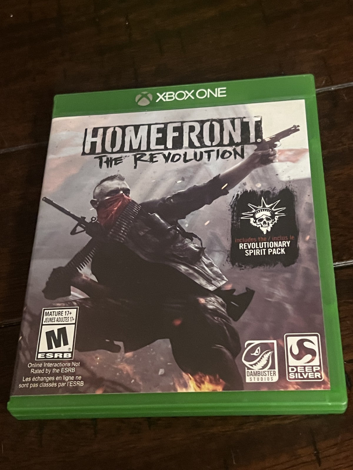 Homefront: The Revolution (Microsoft Xbox One, 2016) CIB COMPLETE