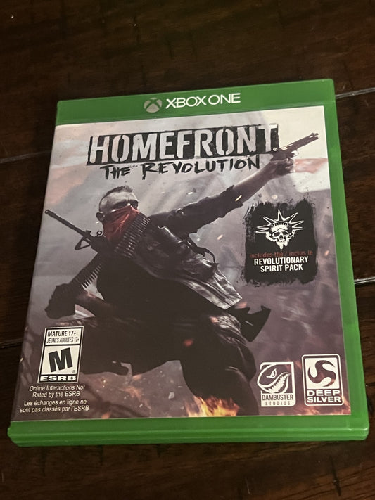 Homefront: The Revolution (Microsoft Xbox One, 2016) CIB COMPLETE