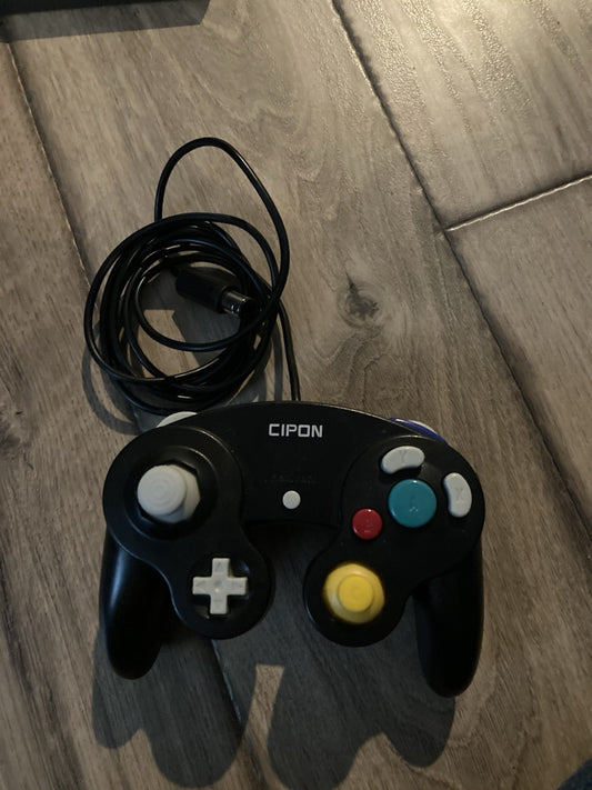 Cipon Game Shock Joypad Controller for Nintendo Wii & GameCube Black