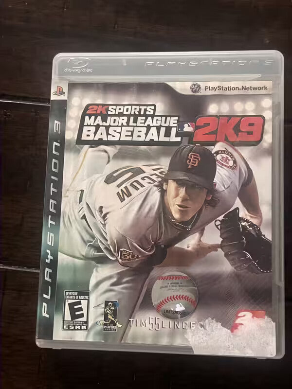 Major League Baseball 2K9 (Sony Playstation 3, 2009) NO MANUAL