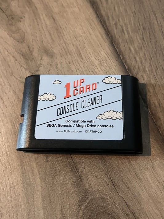 1UPcard Video Game Console Cleaner Compatible with SEGA Genesis / Mega Drive