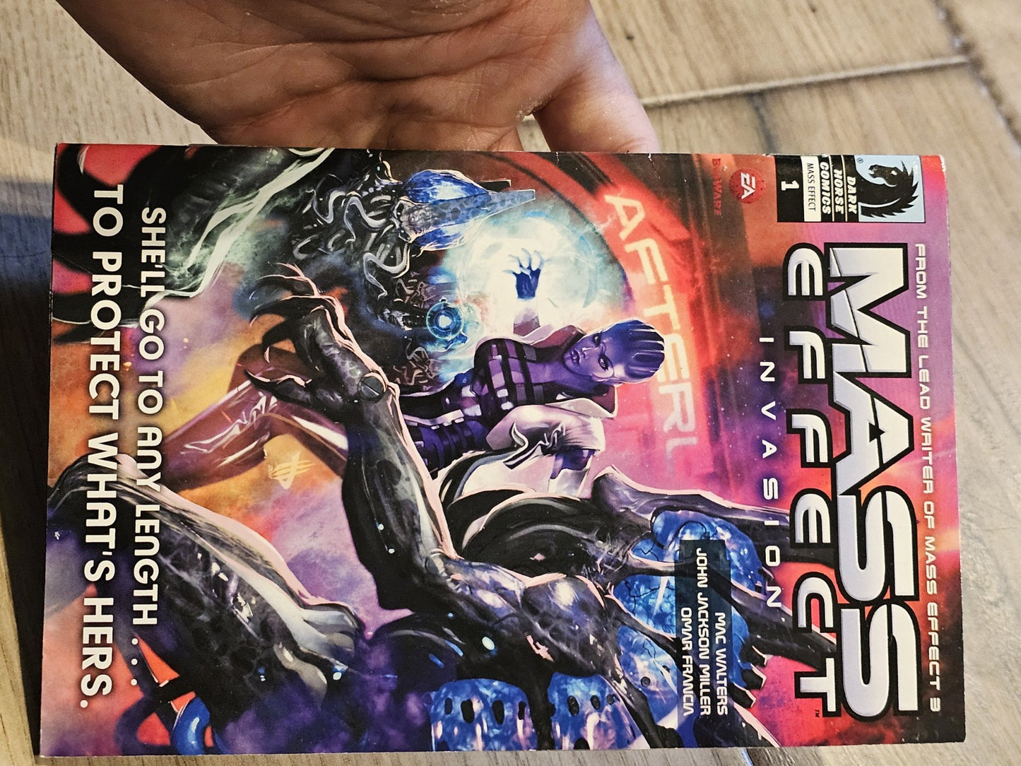 Mass Effect: Invasion #1, Mass Effect 3 Collectors Edition Comic Booklet 2012