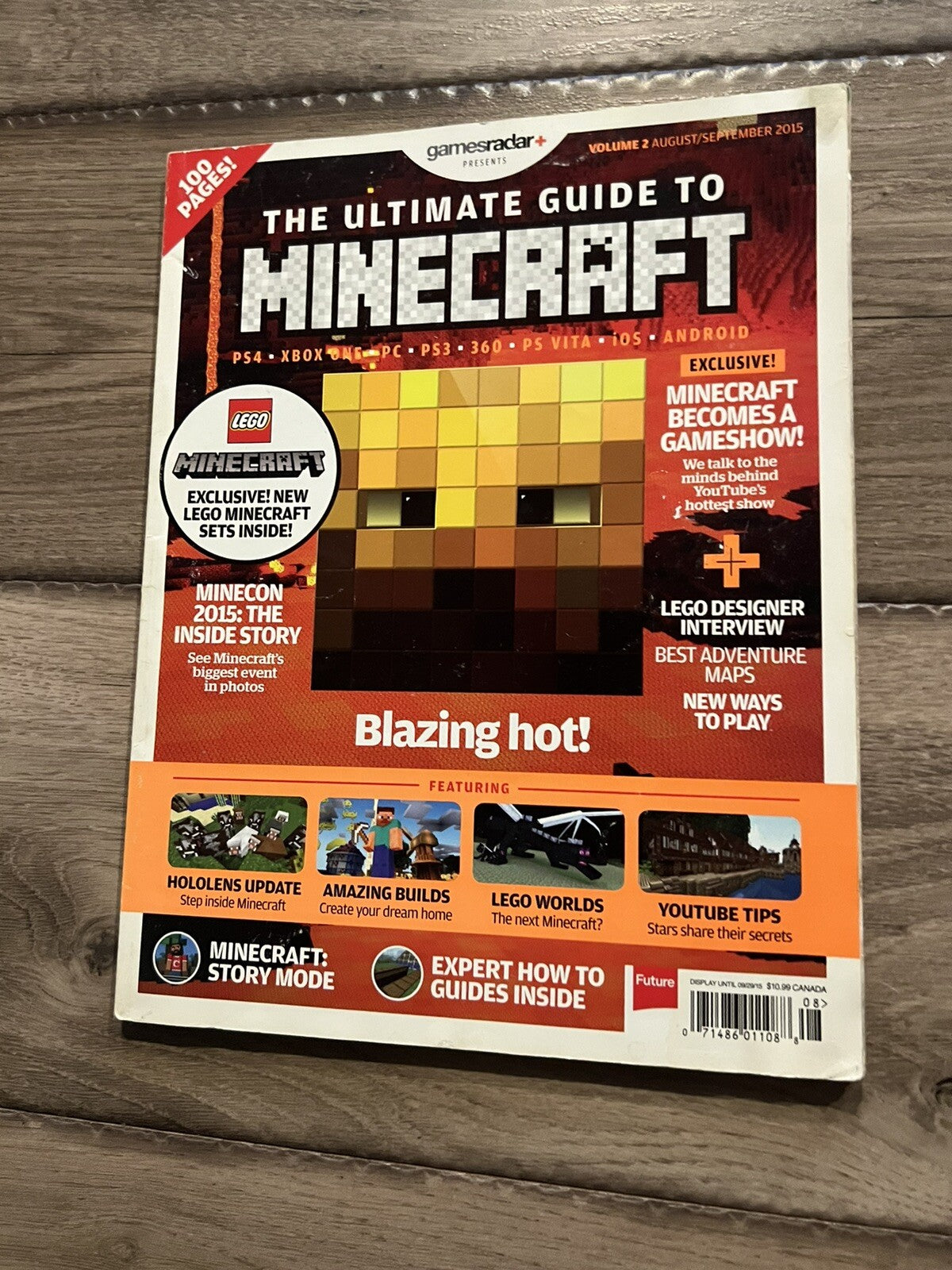 The Ultimate Guide To Minecraft Magazine Vol.2 August 2015 Blazing Hot!