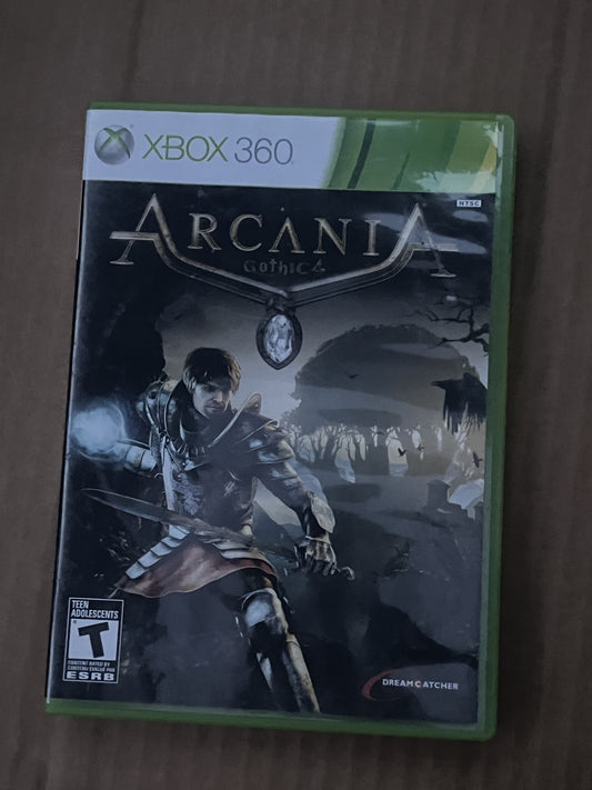 Arcania: Gothic IV (Microsoft Xbox 360, 2010) CIB COMPLETE