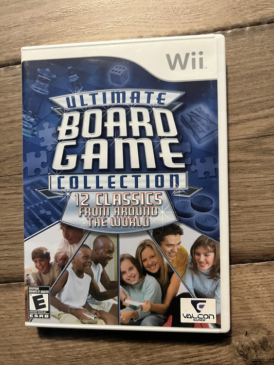 Ultimate Board Game Collection (Nintendo Wii, 2007) CIB