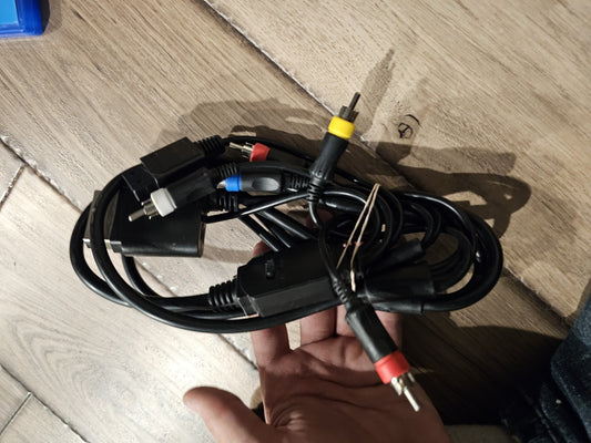 Xbox 360, Wii U & Sony Playstation 3 Video Audio Composite AV RCA Cord Cables