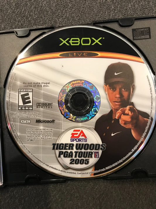 Tiger Woods PGA Tour 2005 (Microsoft Xbox, 2004) Disc Only