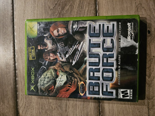 Brute Force (Microsoft Xbox, 2003) CIB COMPLETE