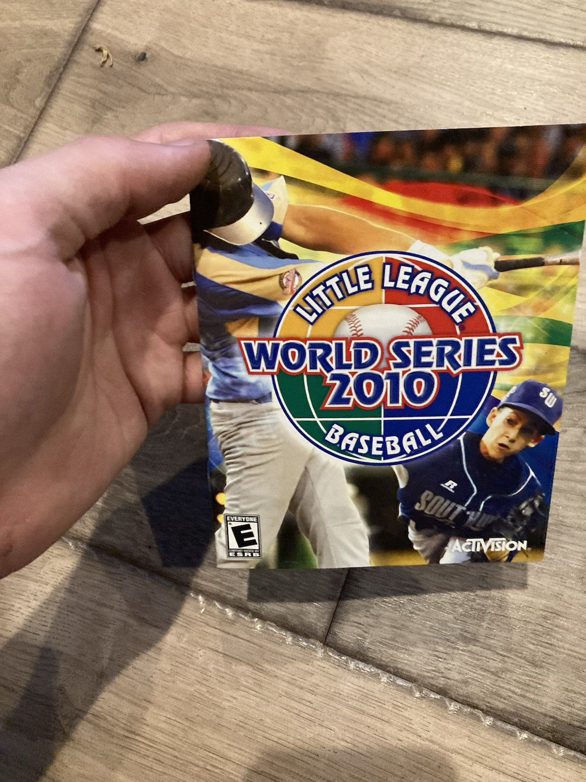 Little League World Series Baseball 2010 (Sony PlayStation 3, 2010) MANUAL ONLY