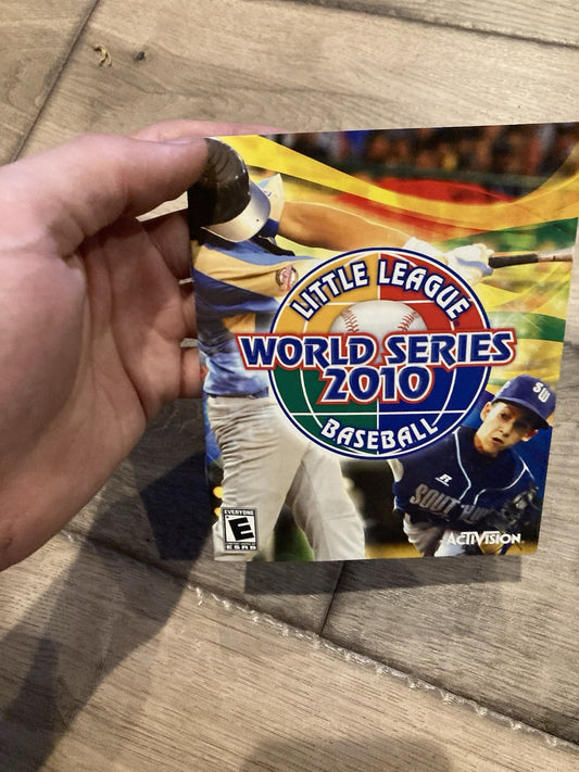 Little League World Series Baseball 2010 (Sony PlayStation 3, 2010) MANUAL ONLY