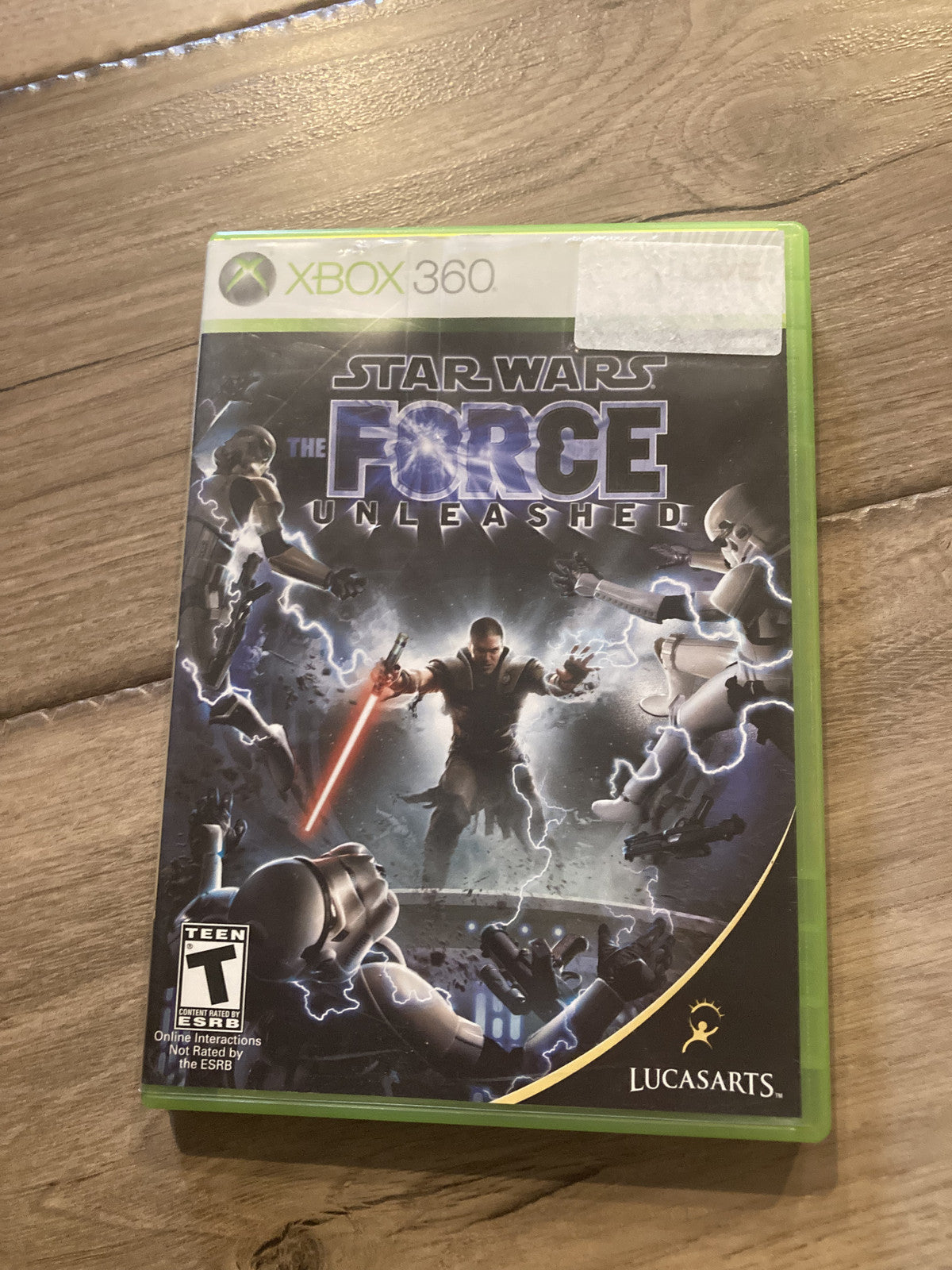 Star Wars The Force Unleashed (Microsoft Xbox 360, 2008) CIB COMPLETE