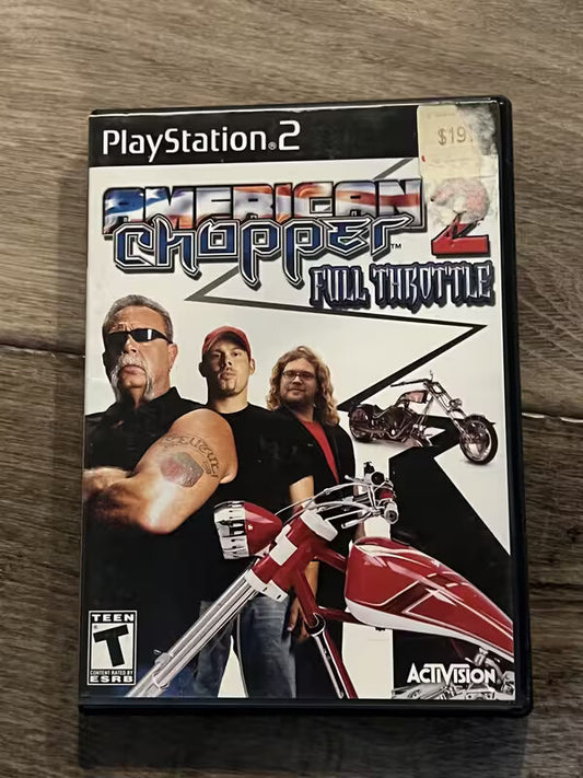 American Chopper 2: Full Throttle (Sony PlayStation 2, 2005) CIB