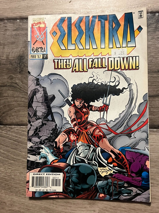 Elektra: They All Fall Down #7 1996
