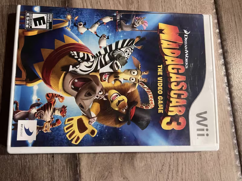 Madagascar 3 (Nintendo Wii, 2012) CIB