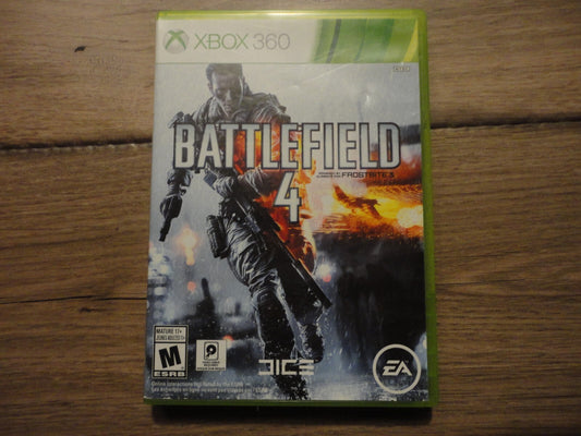 Battlefield 4 (Microsoft Xbox 360, 2013) CIB
