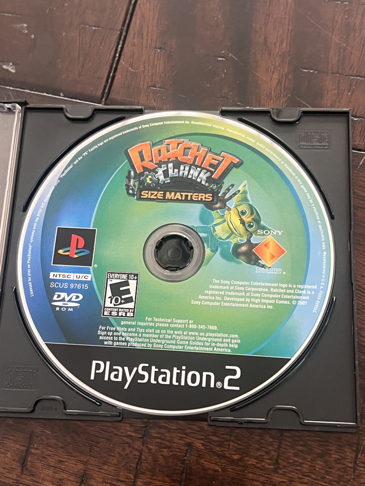 Ratchet & Clank Size Matters (Sony Playstation 2 PS2, 2008) DISC ONLY