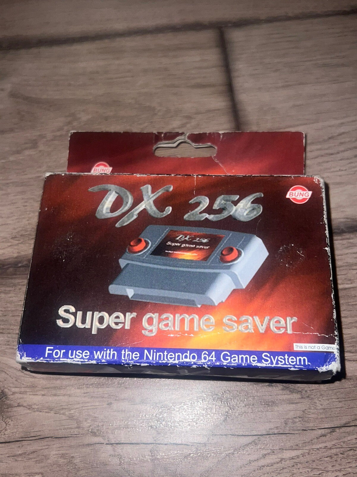 DX 256 Super Game Saver Adapter Nintendo 64 N64 Bung CIB Complete In Box