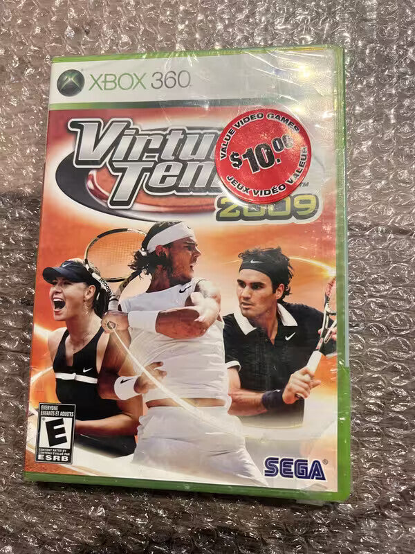 Virtua Tennis 2009 (Microsoft Xbox 360, 2009) BRAND NEW SEALED