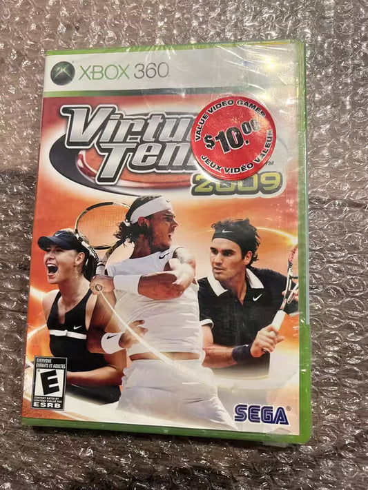 Virtua Tennis 2009 (Microsoft Xbox 360, 2009) BRAND NEW SEALED