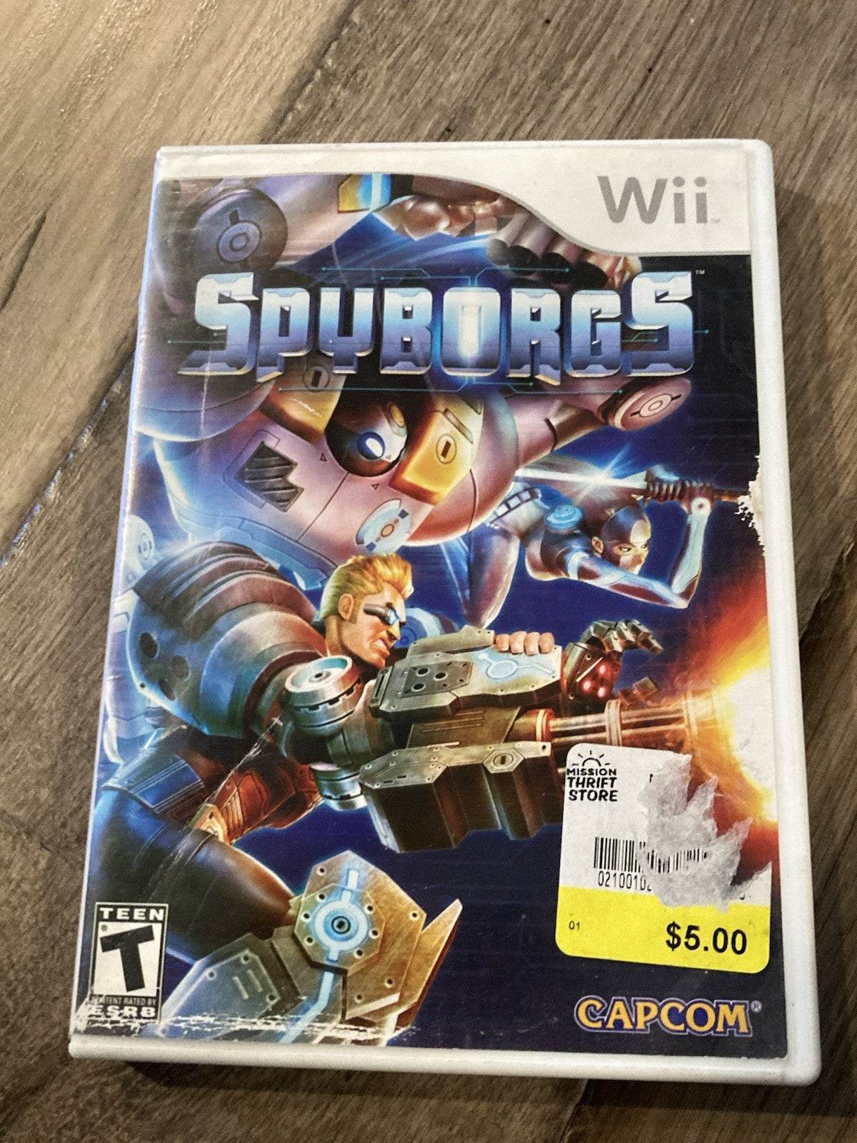 Spyborgs (Nintendo Wii, 2009) CIB COMPLETE