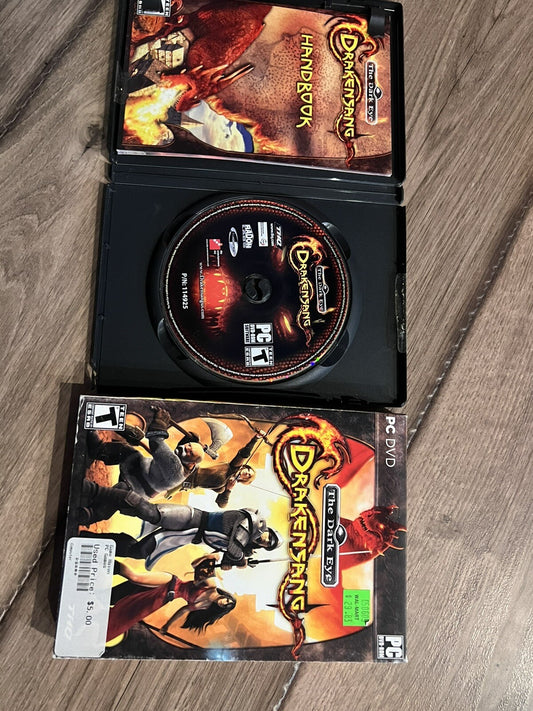 Dark Eye: Drakensang (PC DVD-ROM, 2009) CIB BIG BOX
