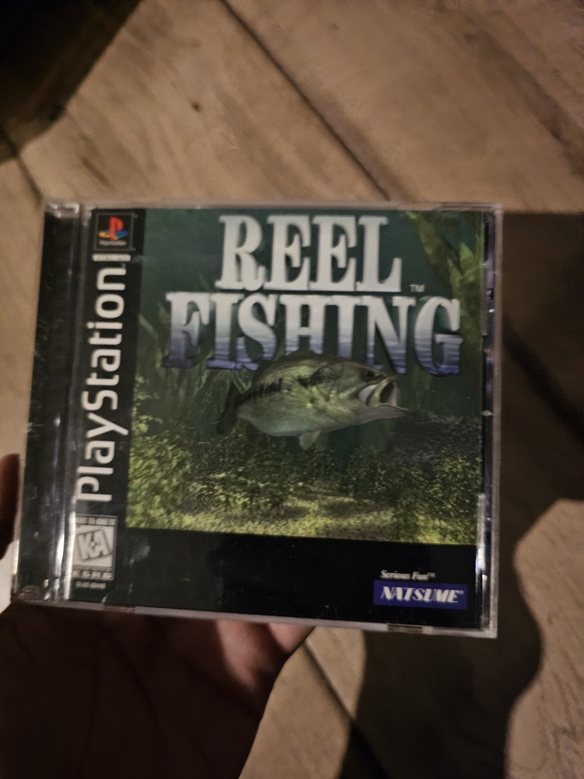 Reel Fishing (Sony PlayStation 1 PS1, 1997) CIB COMPLETE