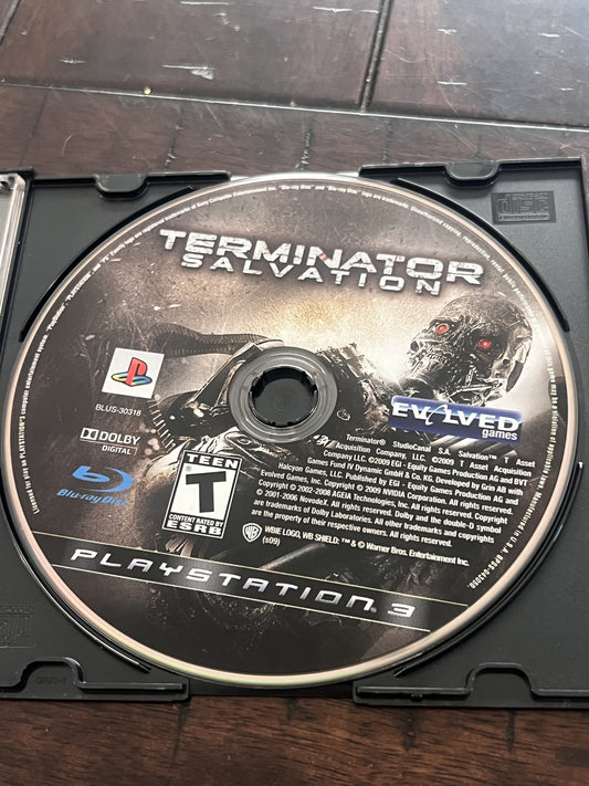 Terminator Salvation (Sony Playstation 3 PS3, 2009) DISC ONLY
