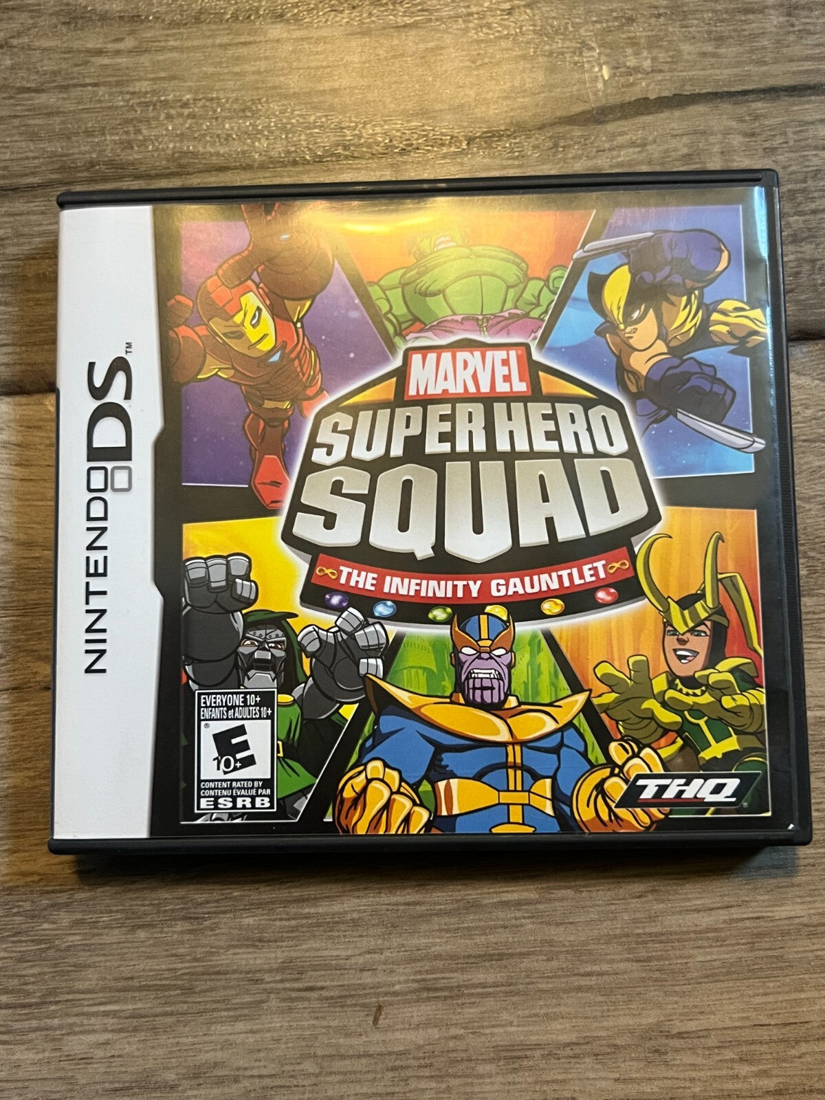 Marvel Super Hero Squad: The Infinity Gauntlet (Nintendo DS, 2010) NO MANUAL