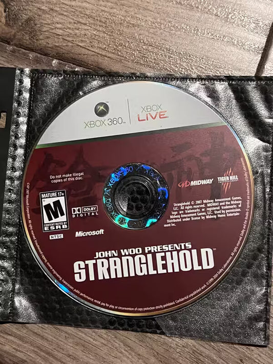 Stranglehold (Microsoft Xbox 360, 2007) DISC ONLY