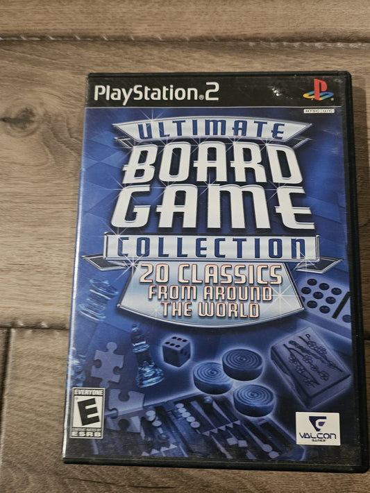 Ultimate Board Game Collection (Sony Playstation 2 PS2, 2006) CIB COMPLETE