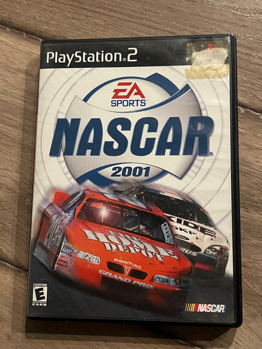 NASCAR 2001 (Sony PlayStation 2, 2000) NO MANUAL