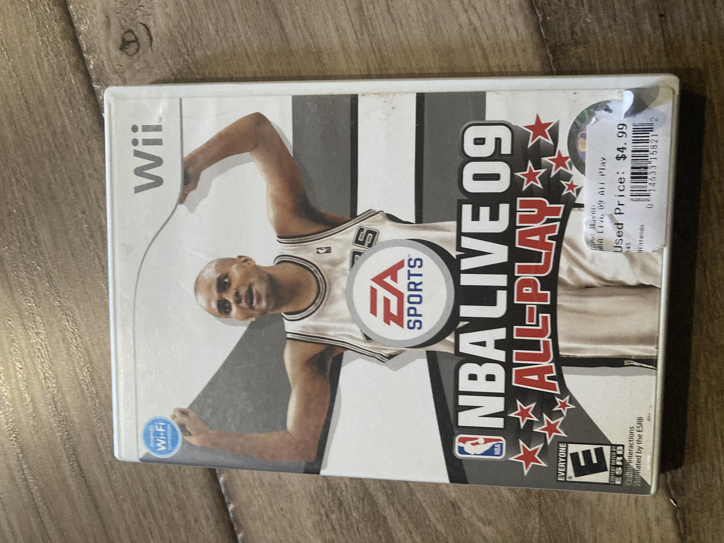 NBA Live 09 All-Play (Nintendo Wii, 2008) CIB COMPLETE