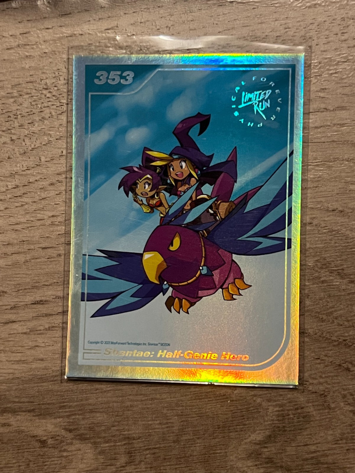 Limited Run Games Silver Trading Card Series 2 353 #353: Shantae Half-Genie Hero