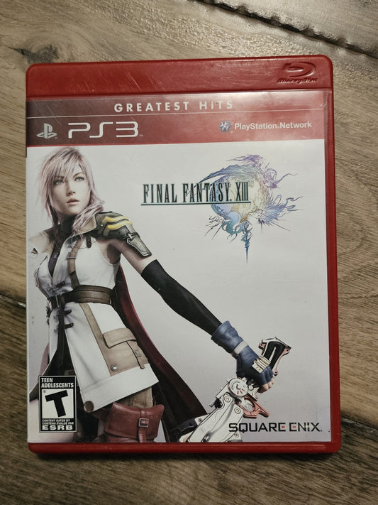 Final Fantasy XIII (Sony Playstation 2, 2010) CIB COMPLETE